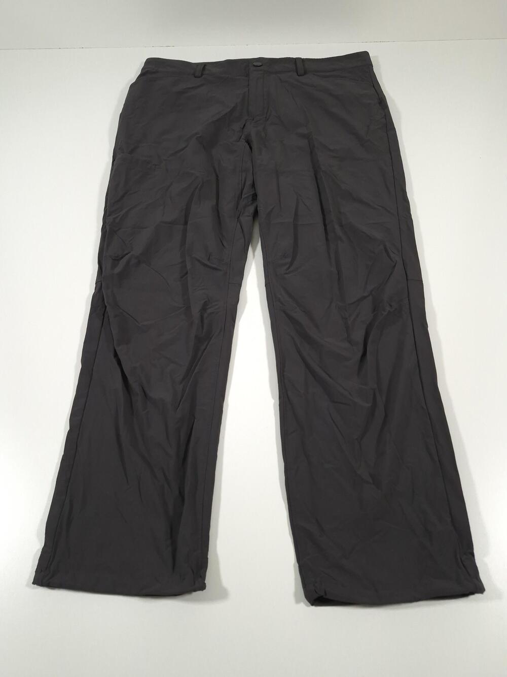 Mountain Hardwear Logan Canyon Pants Mens 38x32 Hiking Outdoors Black Ripstop